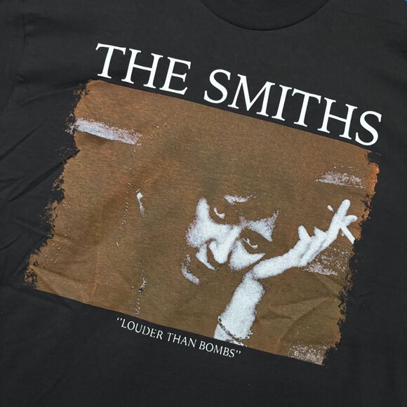 The Smiths “Louder Than Bombs” Album Rock Band Graphic T-Shirt Size Large - Picture 4 of 4